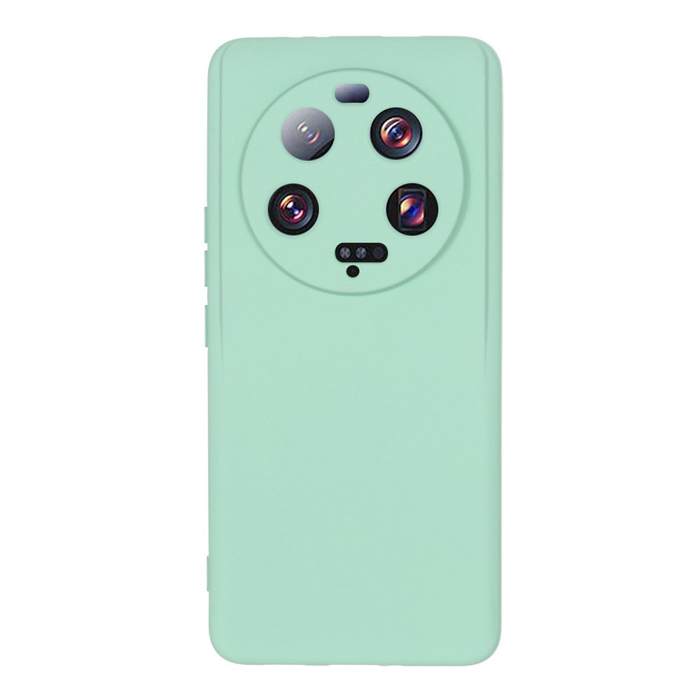 Xiaomi 13 Ultra mobilmobilskal flytande silikonskydd mjukt foderskydd med rem