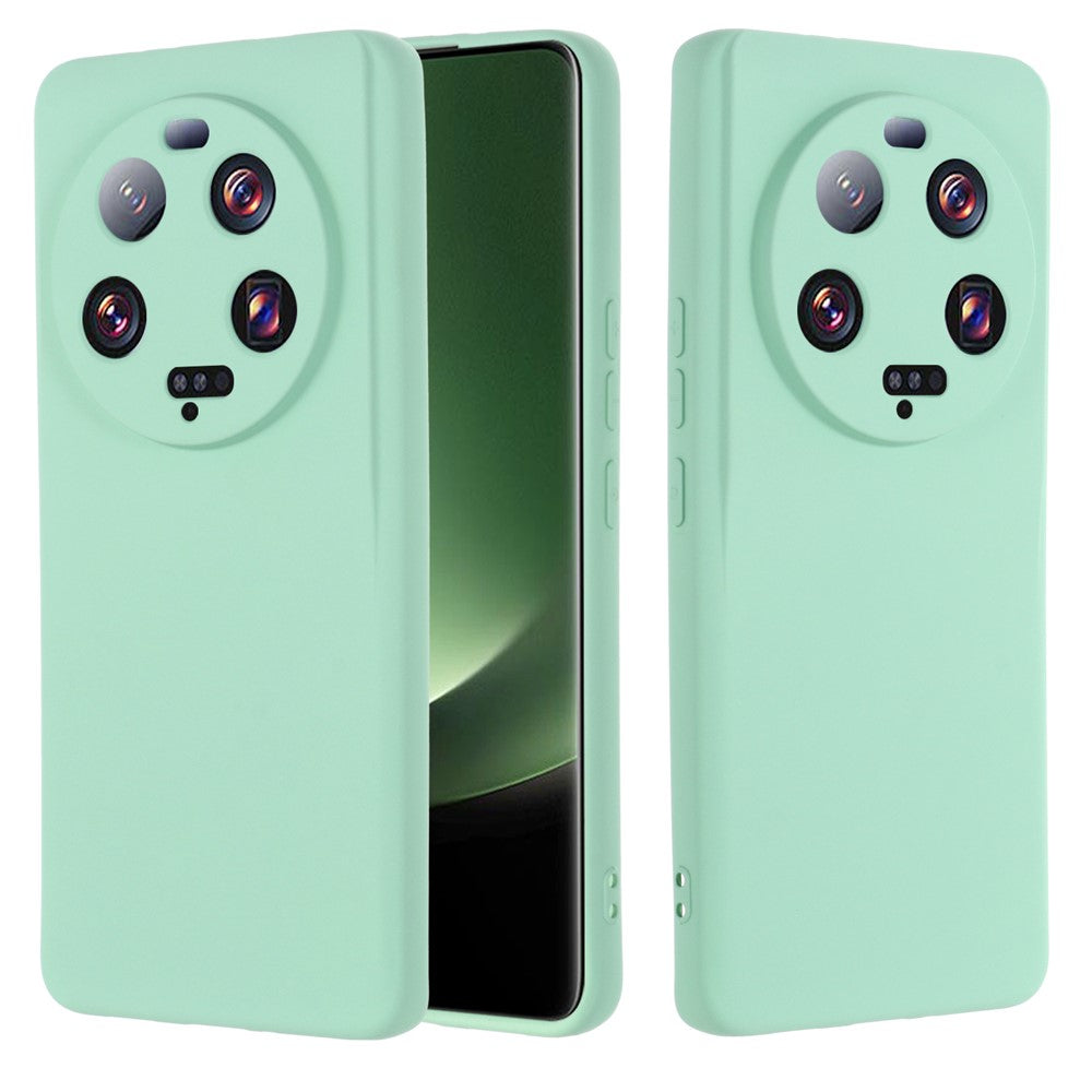 Xiaomi 13 Ultra mobilmobilskal flytande silikonskydd mjukt foderskydd med rem