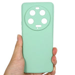Xiaomi 13 Ultra mobilmobilskal flytande silikonskydd mjukt foderskydd med rem