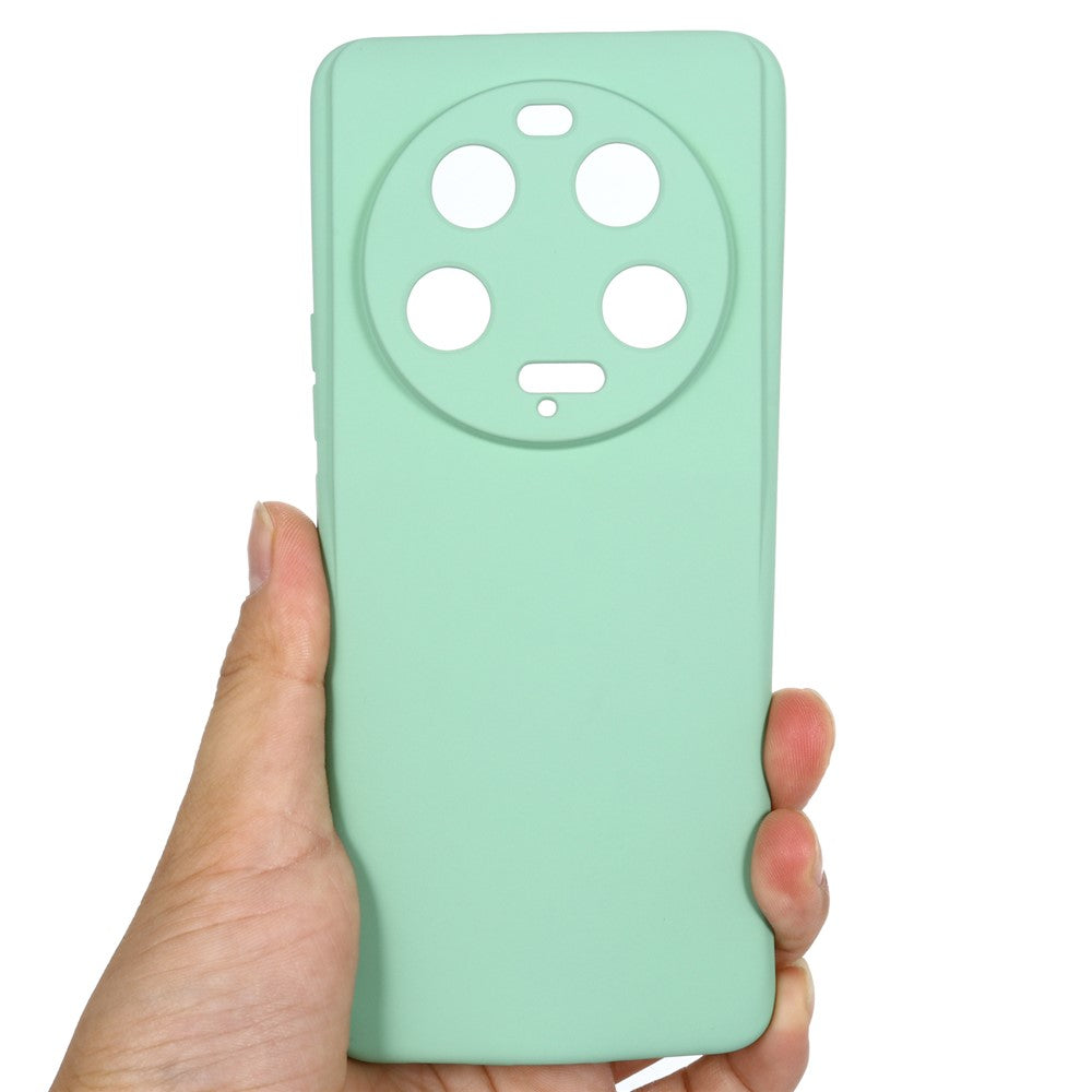 Xiaomi 13 Ultra mobilmobilskal flytande silikonskydd mjukt foderskydd med rem
