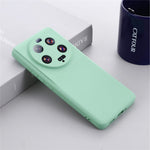 Xiaomi 13 Ultra mobilmobilskal flytande silikonskydd mjukt foderskydd med rem