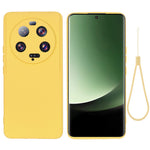 Xiaomi 13 Ultra mobilmobilskal flytande silikonskydd mjukt foderskydd med rem