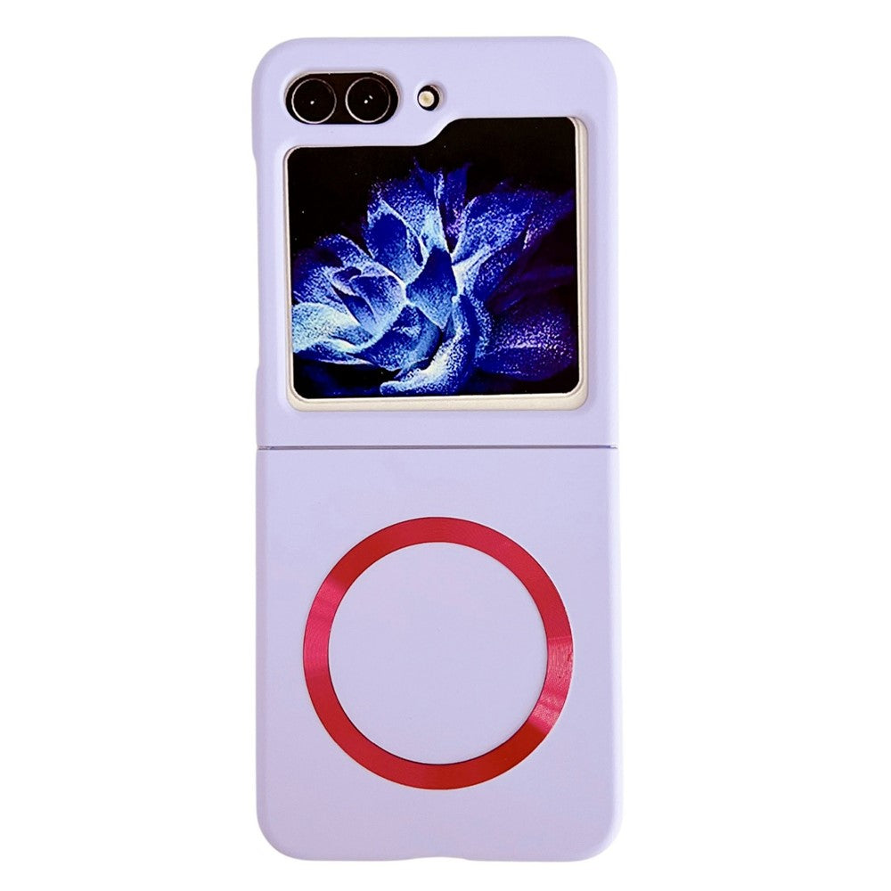 For Samsung Galaxy Z Flip5 5G Magnetic Case Skin-touch Hard PC Phone Cover