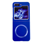 For Samsung Galaxy Z Flip5 5G Magnetic Case Skin-touch Hard PC Phone Cover