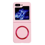 For Samsung Galaxy Z Flip5 5G Magnetic Case Skin-touch Hard PC Phone Cover
