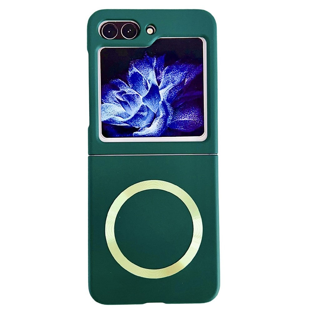 For Samsung Galaxy Z Flip5 5G Magnetic Case Skin-touch Hard PC Phone Cover