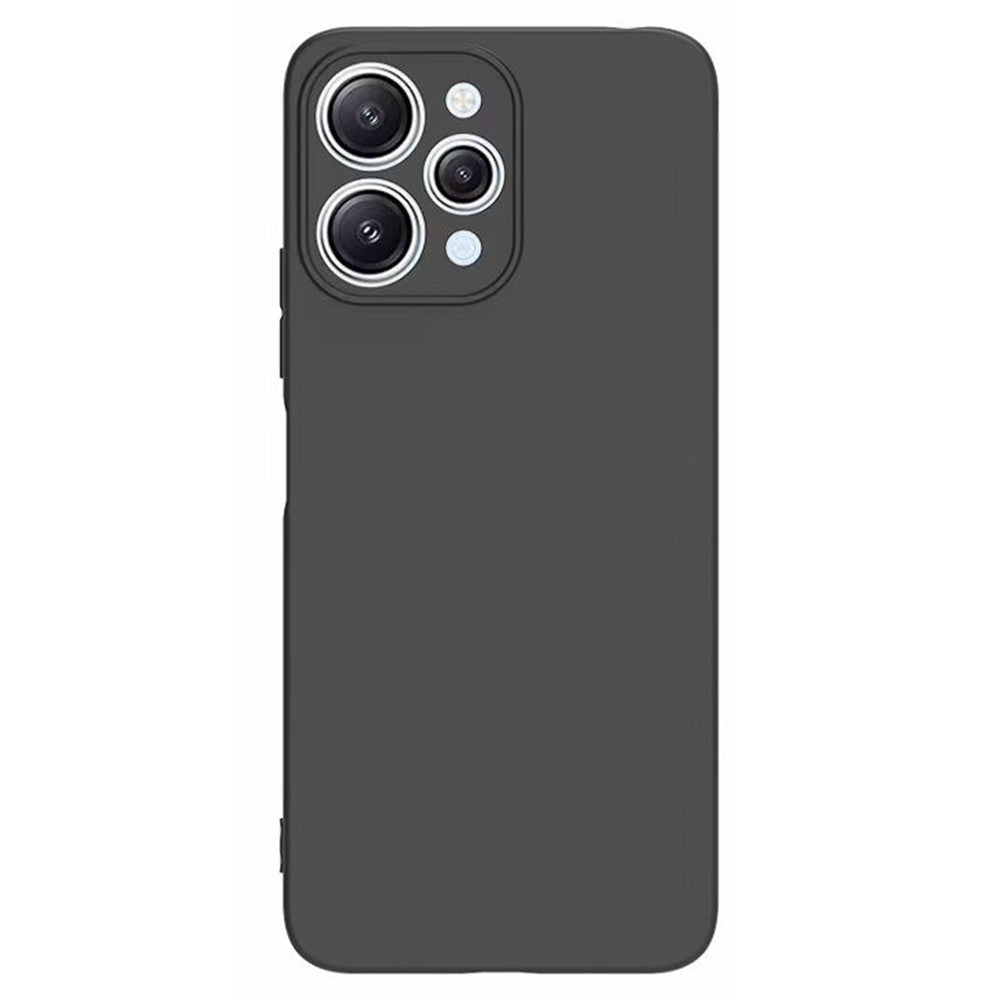 For Xiaomi Redmi 12 4G Precise Lens Cutout Phone Cover Fingerprint-free Matte Cell Phone Case