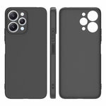For Xiaomi Redmi 12 4G Precise Lens Cutout Phone Cover Fingerprint-free Matte Cell Phone Case