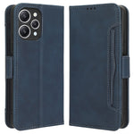 For Xiaomi Redmi 12 4G / 12 5G (Global) / Note 12R 5G / Poco M6 Pro 5G Multiple Card Slots Flip Stand Phone Case PU Leather Wallet Cover