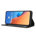 Phone Case for Xiaomi Redmi 12 4G / 12 5G (Global) / Note 12R 5G / Poco M6 Pro 5G Magnetic Closing Retro PU Leather Cover Stand Wallet Shell