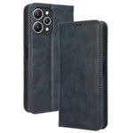 Phone Case for Xiaomi Redmi 12 4G / 12 5G (Global) / Note 12R 5G / Poco M6 Pro 5G Magnetic Closing Retro PU Leather Cover Stand Wallet Shell