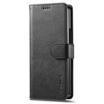 LC.IMEEKE For Samsung Galaxy Z Fold5 5G Wallet Leather Phone Case Stand Calf Texture Phone Cover