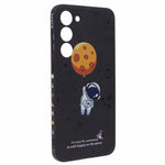 For Samsung Galaxy S23 Cartoon Astronaut Pattern Soft TPU Case Anti-drop Precise Cutout Phone Cover