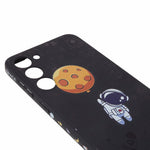 For Samsung Galaxy S23 Cartoon Astronaut Pattern Soft TPU Case Anti-drop Precise Cutout Phone Cover