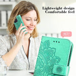 For iPhone 15 Pro Max Case Floral Pattern PU Leather Wallet Stand Phone Cover
