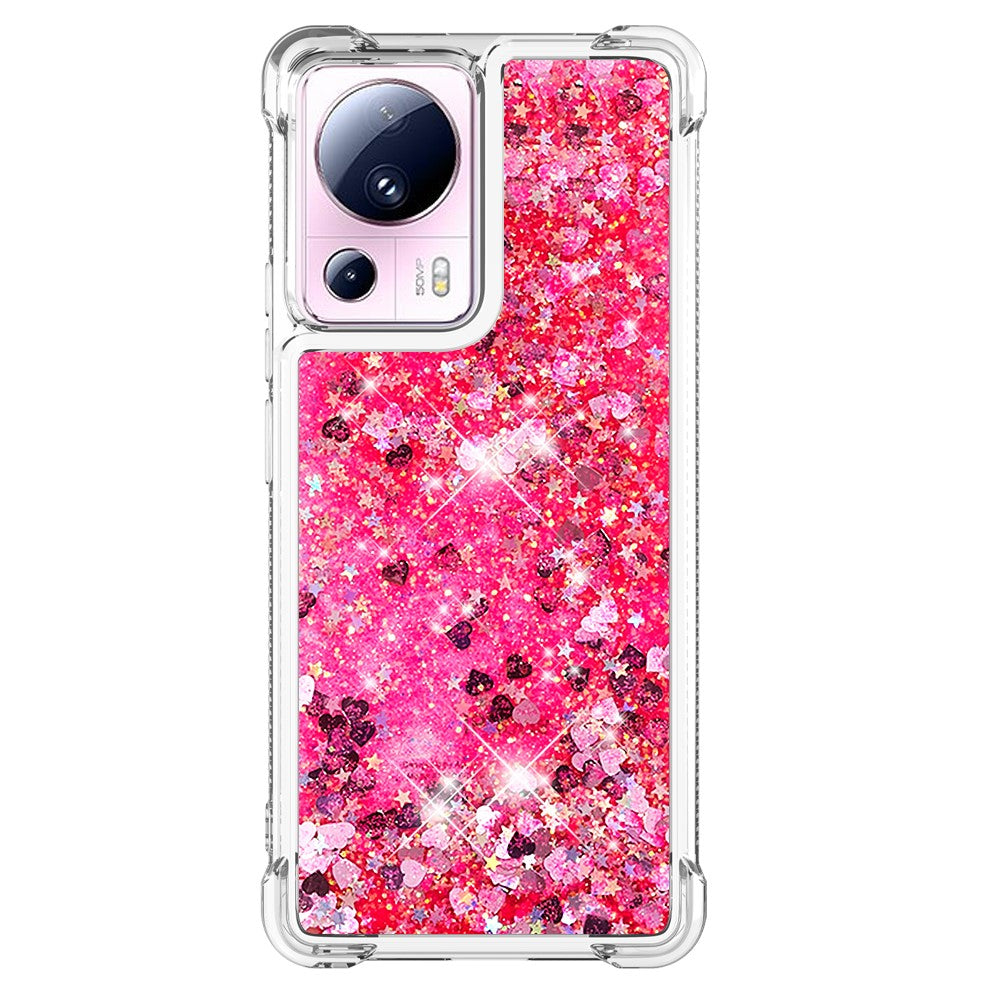 For Xiaomi 13 Lite / Civi 2 5G TPU Case Glitter Quicksand Shockproof Phone Back Cover
