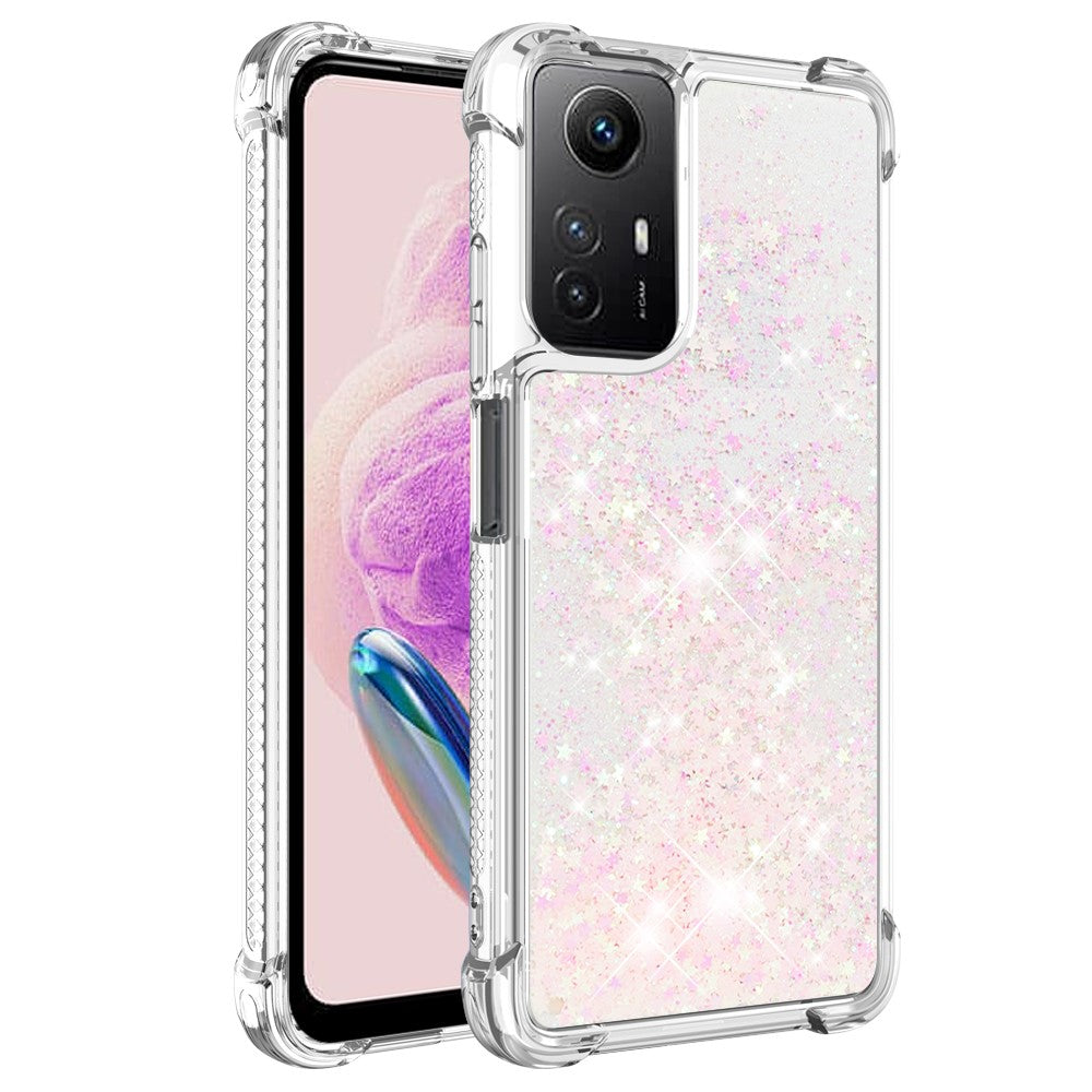 For Xiaomi Redmi Note 12S 4G / Note 11S 4G / Note 11 4G (Qualcomm) TPU Case Glitter Quicksand Shockproof Phone Back Cover