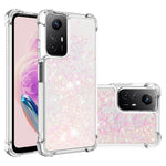 For Xiaomi Redmi Note 12S 4G / Note 11S 4G / Note 11 4G (Qualcomm) TPU Case Glitter Quicksand Shockproof Phone Back Cover