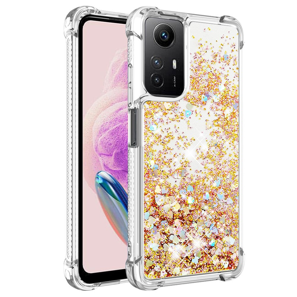 For Xiaomi Redmi Note 12S 4G / Note 11S 4G / Note 11 4G (Qualcomm) TPU Case Glitter Quicksand Shockproof Phone Back Cover