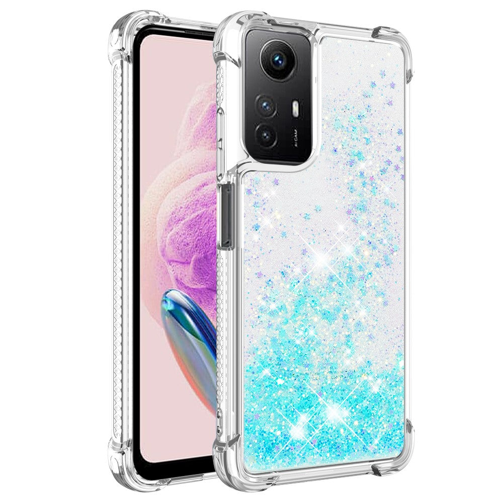 For Xiaomi Redmi Note 12S 4G / Note 11S 4G / Note 11 4G (Qualcomm) TPU Case Glitter Quicksand Shockproof Phone Back Cover