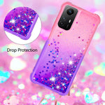 For Xiaomi Redmi Note 12S 4G / Note 11 4G (Qualcomm) / Note 11S 4G TPU Case Gradient Quicksand Phone Back Cover