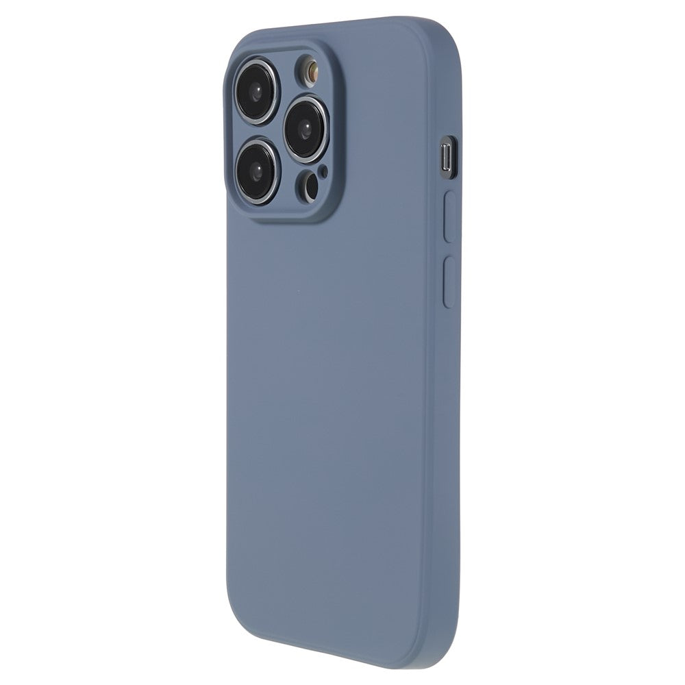 Candy Color Shell for iPhone 15 Pro Max Soft TPU Phone Case Fiber Lining Rubberized Phone Cover