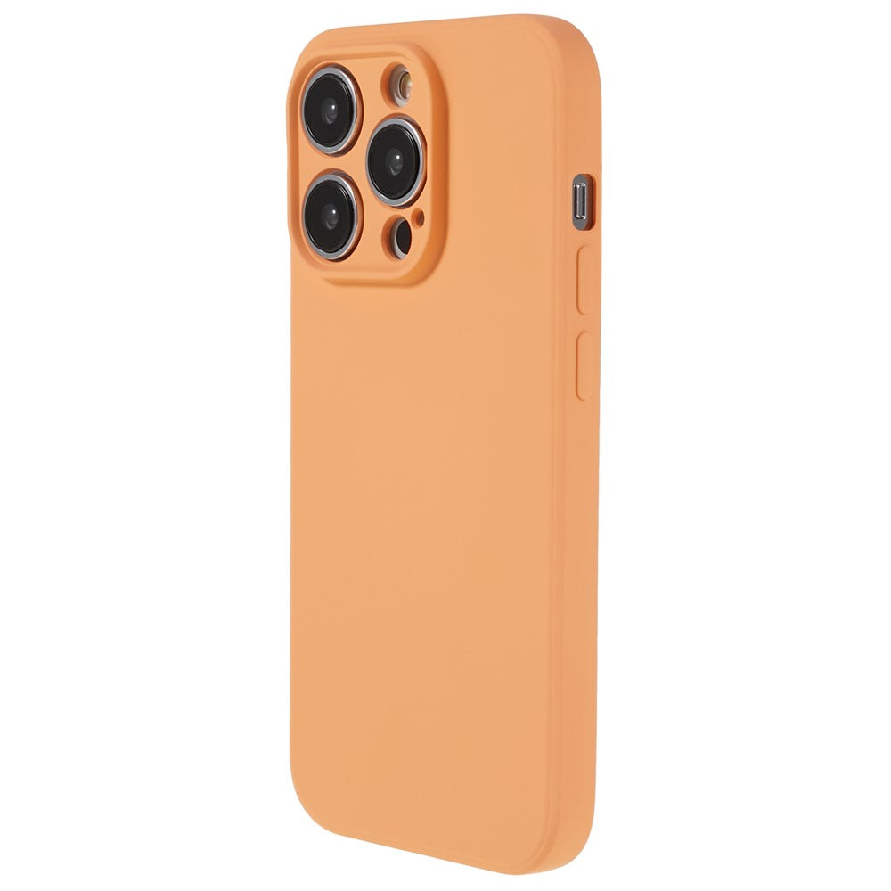 Candy Color Shell for iPhone 15 Pro Max Soft TPU Phone Case Fiber Lining Rubberized Phone Cover