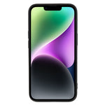 Fiberfoder för iPhone 15 Plus godisfärgat TPU-mobilskal gummerat mobilskydd