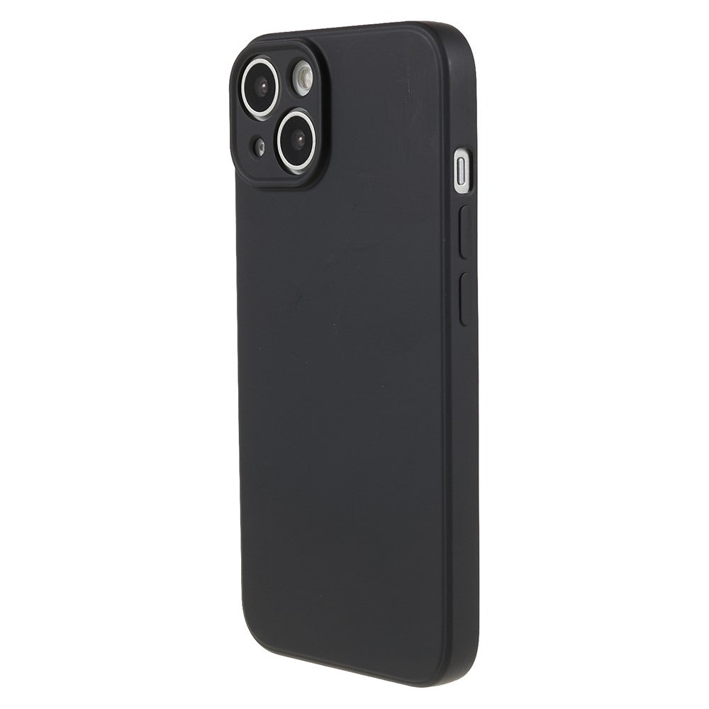 Fiberforing til iPhone 15 Candy Color Anti-Drop TPU-telefoncover Gummibelagt telefoncover