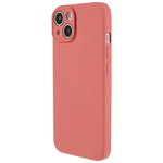 Fiberforing til iPhone 15 Candy Color Anti-Drop TPU-telefoncover Gummibelagt telefoncover