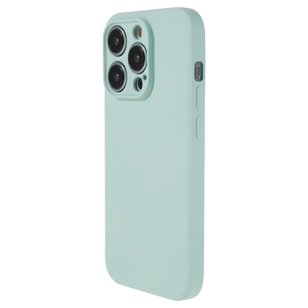 Rubberized Candy Color Shell for iPhone 15 Pro Soft TPU + Fiber Lining Phone Case Phone Cover