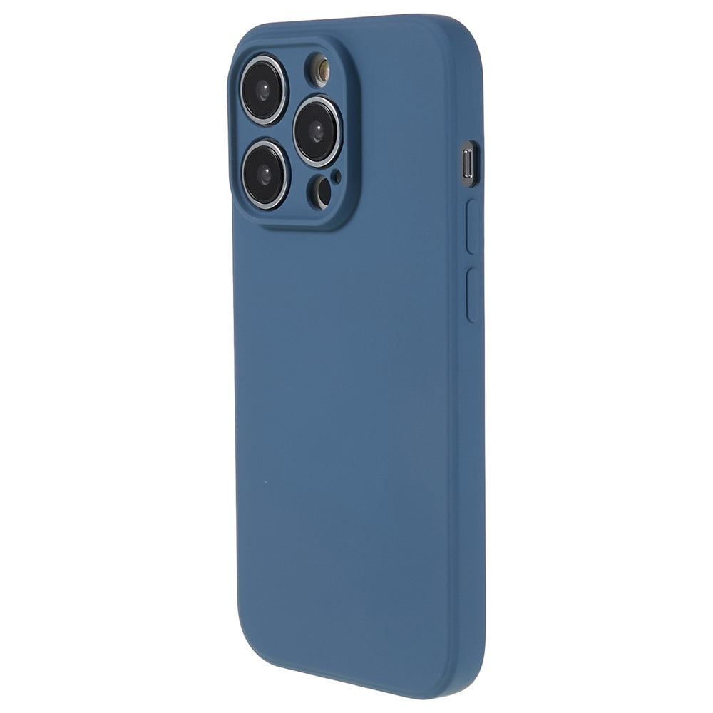 Rubberized Candy Color Shell for iPhone 15 Pro Soft TPU + Fiber Lining Phone Case Phone Cover