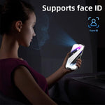 Phone Case for iPhone 15 Plus Full Body Case Magnetic Tempered Glass Double-Sided Phone Case