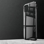 Phone Case for iPhone 15 Plus Full Body Case Magnetic Tempered Glass Double-Sided Phone Case