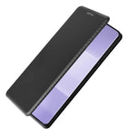 For Xiaomi Civi 3 5G Anti-Scratch Leather Phone Stand Case Carbon Fiber Texture Cover with Card Holder