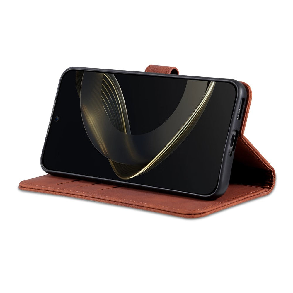 AZNS For Huawei nova 11 / nova 12s 4G / nova 12 Lite 4G Cell Phone Cover Stand Wallet PU Leather Phone Case