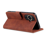 AZNS For Huawei nova 11 / nova 12s 4G / nova 12 Lite 4G Cell Phone Cover Stand Wallet PU Leather Phone Case
