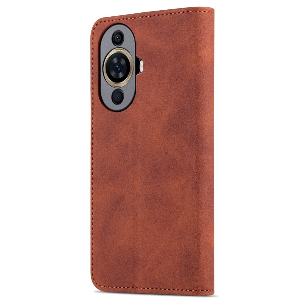 AZNS For Huawei nova 11 / nova 12s 4G / nova 12 Lite 4G Cell Phone Cover Stand Wallet PU Leather Phone Case