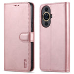 AZNS For Huawei nova 11 / nova 12s 4G / nova 12 Lite 4G Cell Phone Cover Stand Wallet PU Leather Phone Case
