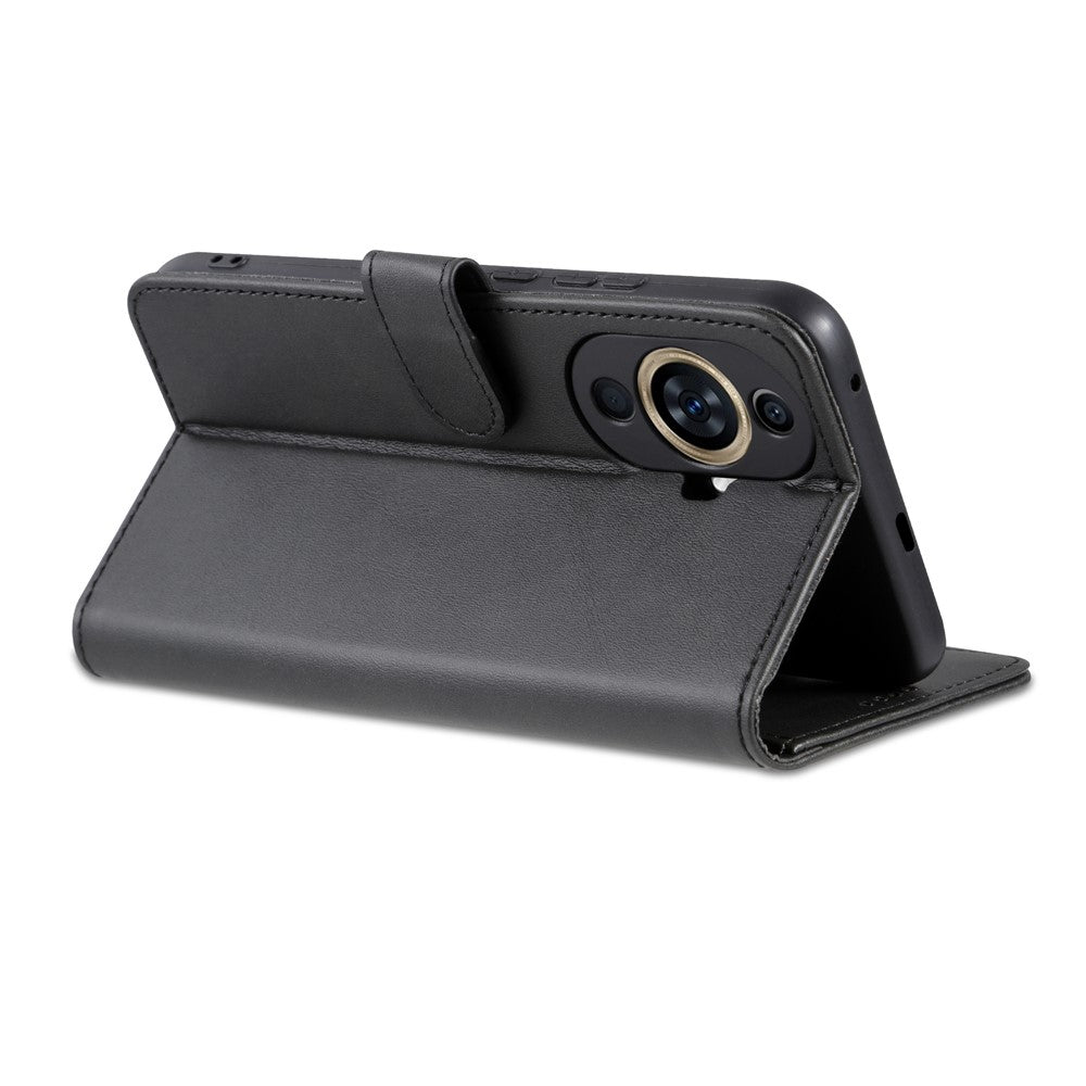 AZNS For Huawei nova 11 Ultra / nova 11 Pro Anti-Dust PU Leather Phone Cover Stand Wallet Case