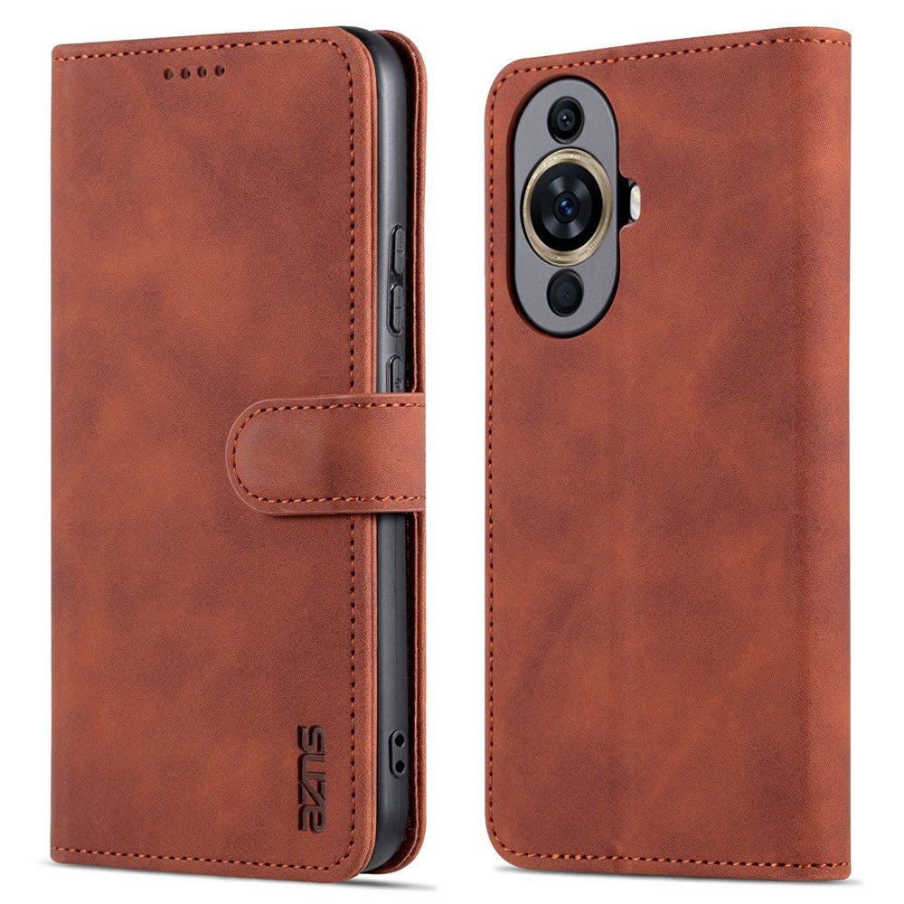 AZNS For Huawei nova 11 Ultra / nova 11 Pro Anti-Dust PU Leather Phone Cover Stand Wallet Case