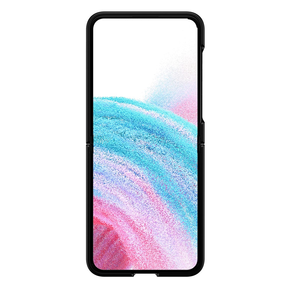 Samsung Galaxy Z Flip5 5G hårt PC-mobilskal reptåligt fodral med D-formad ringhållare