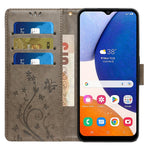 Til Samsung Galaxy M54 5G / F54 5G Telefoncover Præget Sommerfugle PU Læderpungcover Stand med Rem