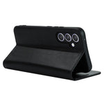 Stand Wallet for Samsung Galaxy A54 5G Crazy Horse Texture Genuine Cow Leather Cover Phone Case