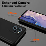 For Xiaomi Redmi Note 12 Pro Speed 5G / Poco X5 Pro 5G 2.2mm Rubberized TPU Case Fiber Lining Phone Cover