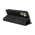 BETOPNICE 003 For Samsung Galaxy A24 4G (162.1 x 77.6 x 8.3mm) RFID Blocking PU Leather Stand Cover Shockproof Wallet Cell Phone Case
