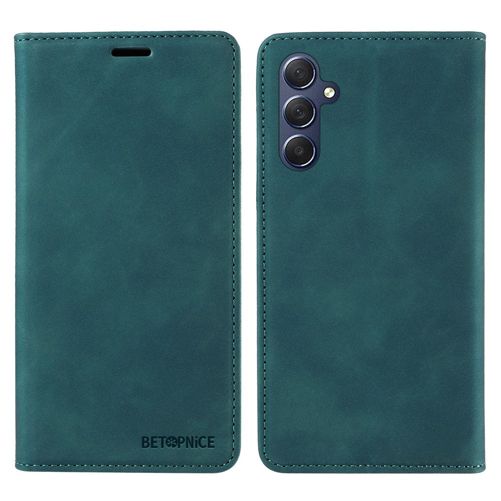 BETOPNICE 003 For Samsung Galaxy M54 5G / F54 5G Shockproof PU Leather Cell Phone Case Wallet RFID Blocking Phone Stand Cover