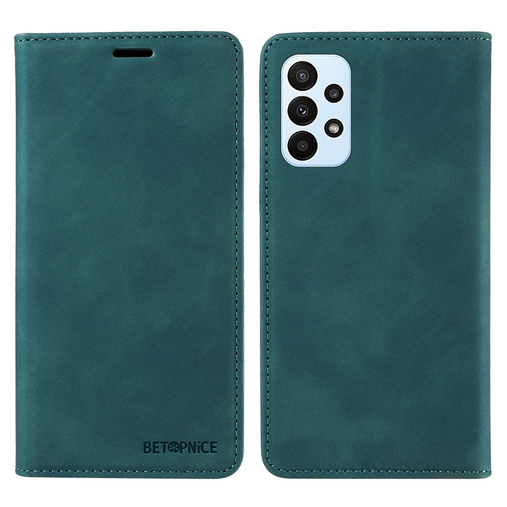 BETOPNICE 003 Til Samsung Galaxy A53 5G Telefoncover PU Læder Stativcover RFID Blokerende Pung Telefonskal