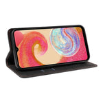 BETOPNICE 003 Til Samsung Galaxy A04e 4G / F04 4G / M04 4G Pung Etui RFID Blokerende PU Læder Stand Cover