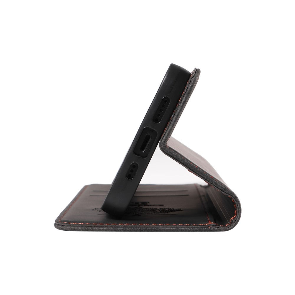BETOPNICE 003 til Samsung Galaxy A33 5G Slim-Fit Telefoncover PU Læder Stand Cover RFID Blokerende Pung Telefonetui